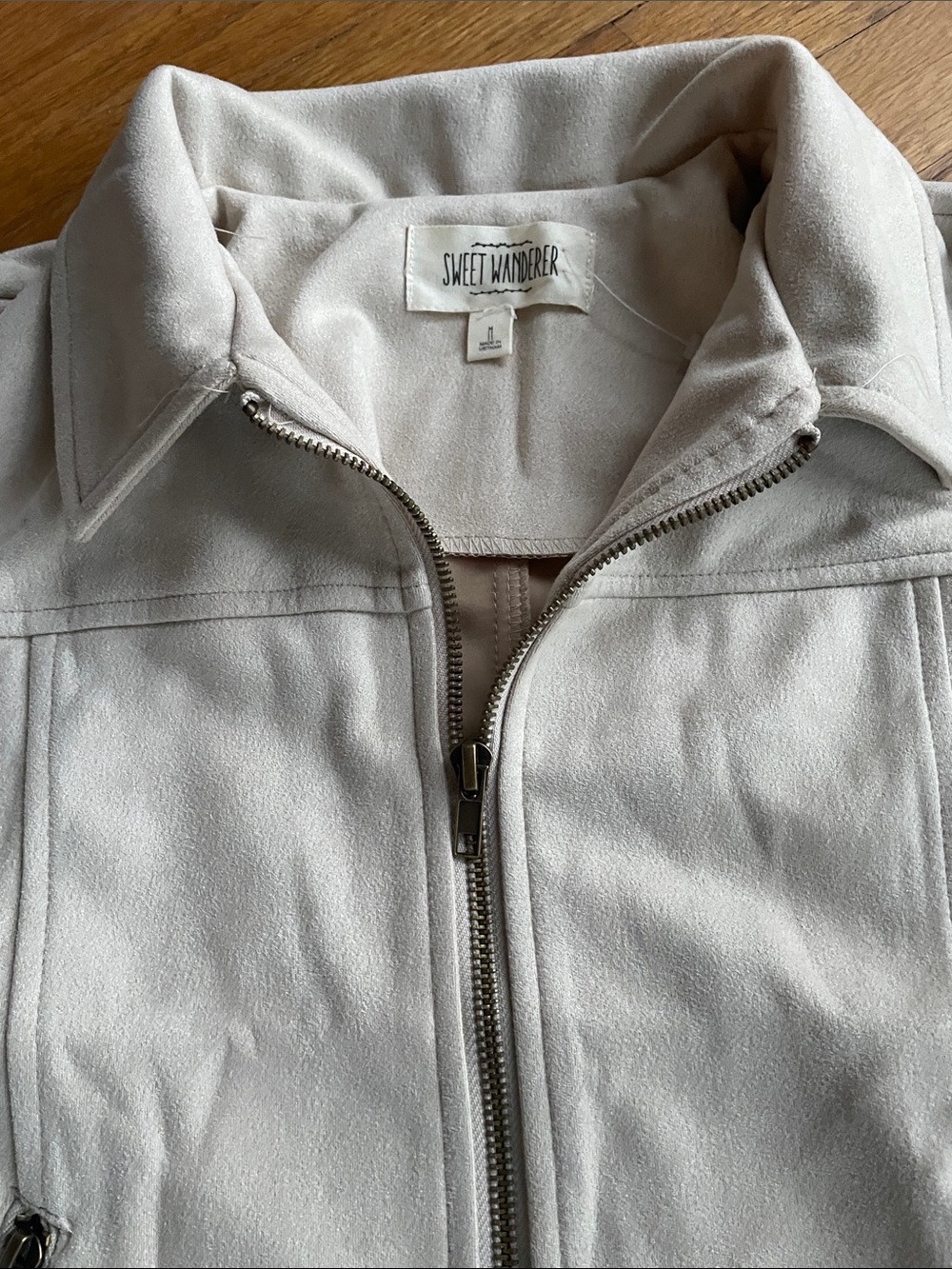 Faux Suede Jacket - Picture 2 of 5
